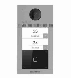 Hikvision DS-KV8213-WME1/Surface(B) Two Button Video Intercom 2MP WiFi doorbell